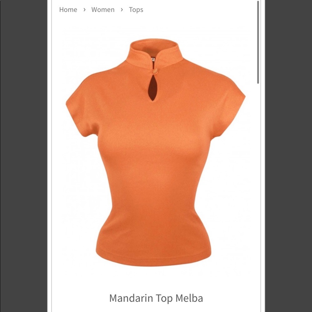 Vivien of Holloway Mandarin Top